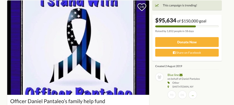 Illustration for article titled GoFundMe for Officer Who Killed Eric Garner Reaches Nearly $100,000 in 2 Days